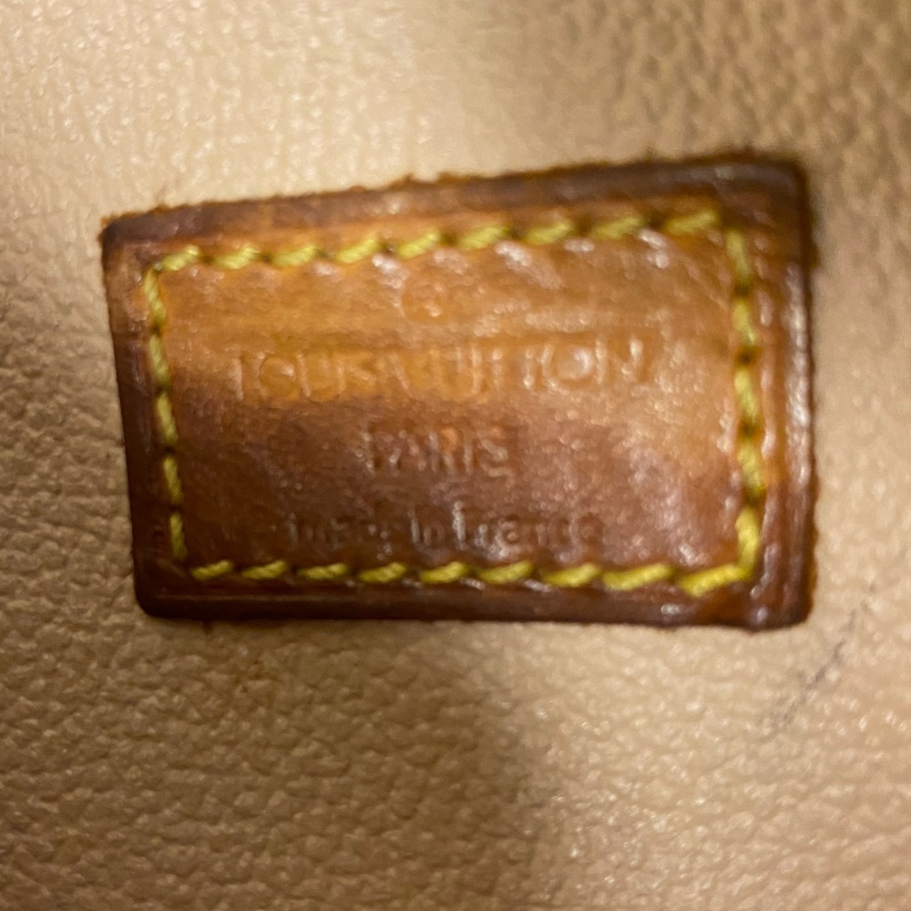 Louis Vuitton Monogram Vintage Pouch Clutch Cosmetic Accessories Bag Large 28 CM - Picture 3 of 12